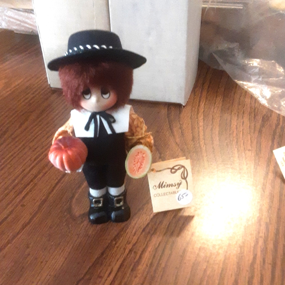 Vintage Mimsy Thanksgiving Doll 1996 Boy